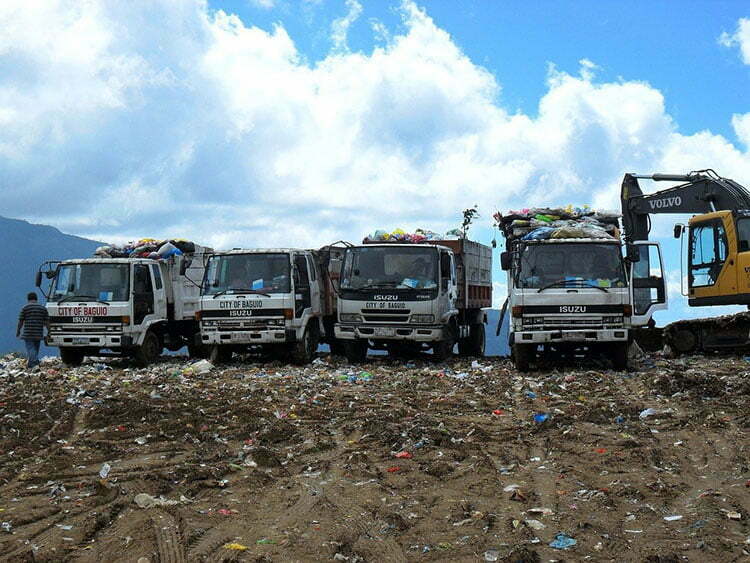 dump trucks